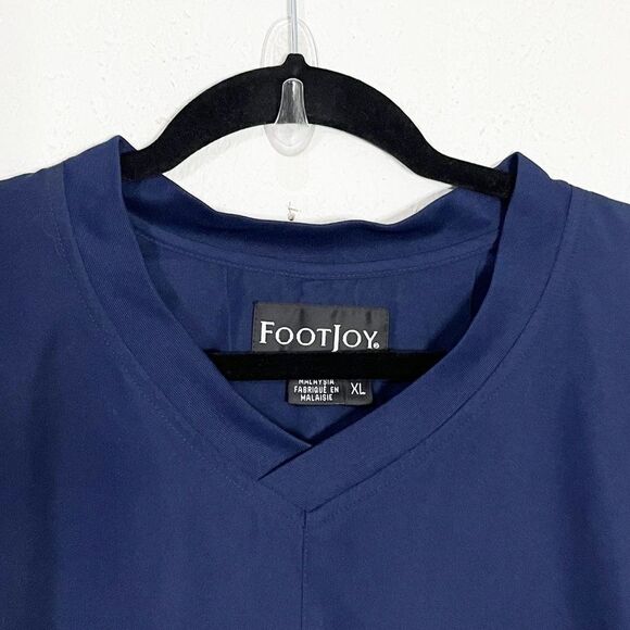 FootJoy Dark Blue Golf Pullover Windbreaker Rain Jacket Size XL NWOT‎ - Picture 2 of 11